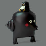 Pedro & Penguin 3D render by QuailStudio