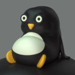Pedro & Penguin 3D Render by QuailStudio