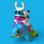 Cowly & Turtly 3D Render by QuailStudio