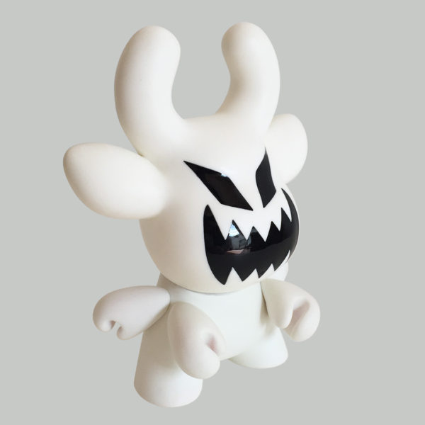 Ghost Cowly custom Dunny toy by QuailStudio